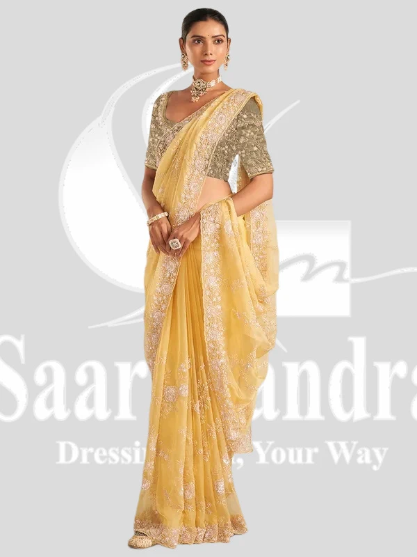 Bridal Saree Design 9